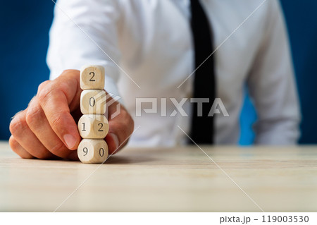 Making business plans for the coming year of 2020 119003530