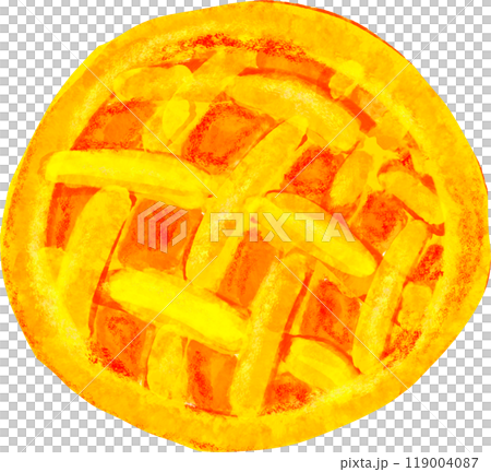 アップルパイのイラスト 119004087