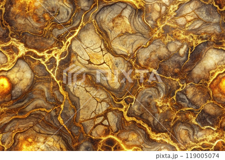 Indigo marbling with natural luxury style swirls of marble 119005074