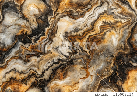 Indigo marbling with natural luxury style swirls of marble 119005114