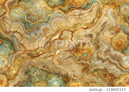 Indigo marbling with natural luxury style swirls of marble 119005153