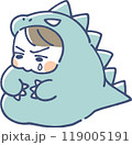 イヤイヤ期　こども 119005191
