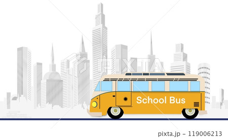 classic school bus, American education, Yellow School Bus, Back to School Concept, Students Transportation Vehicle Flat Style, Students Transportation classic school bus, American education, Yellow School Bus, Back to School Concept, Students Transportation Vehicle Flat Style, Students Transportation 119006213