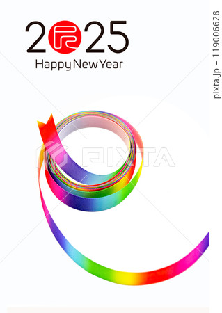 2025年賀状 119006628