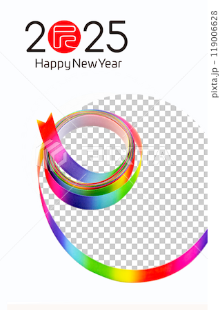 2025年賀状 119006628