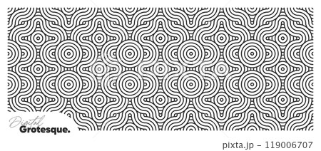 Seamless geometric pattern with mosaic bauhaus texture. Monochrome black organic minimal texture. Seamless geometric pattern with mosaic bauhaus texture. Monochrome black organic minimal texture. 119006707