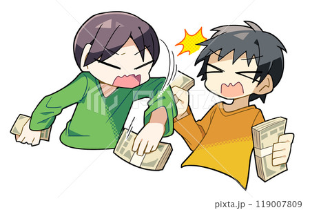 札束での殴り合い 札束での殴り合い 119007809