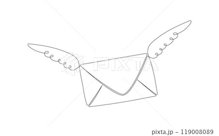 Day themes, wedding invitations, or any romantic concept, this AI-generated illustration blends simplicity with emotion, representing love in a unique, artistic form. 119008089