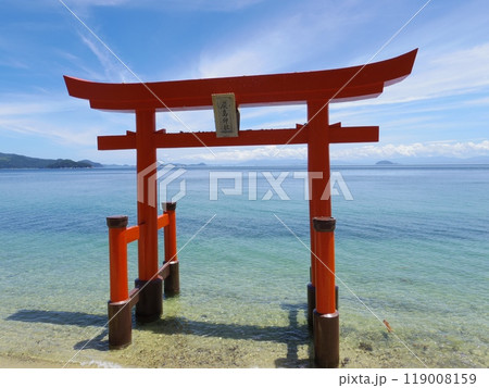 周防大島の厳島神社(山口県周防大島町) 119008159