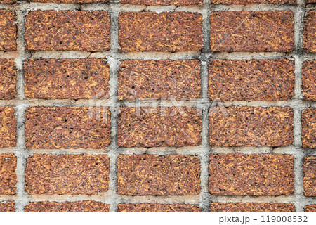 Big red brick wall texture background Big red brick wall texture background 119008532