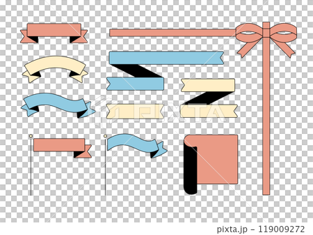 リボン あしらいセット リボン あしらいセット 119009272