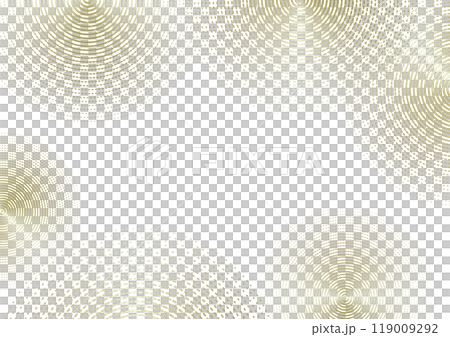 Ripple graphic background material gold 119009292