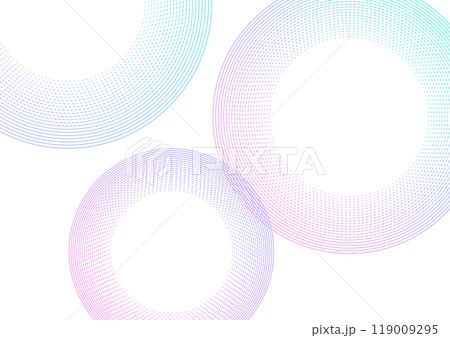 波紋 グラフィック 背景素材 119009295