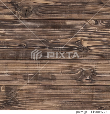 The surface showcases a beautiful, natural wood texture with deep grain patterns and rich earthy tones, creating a warm and rustic ambiance ideal for various design applications 119009777