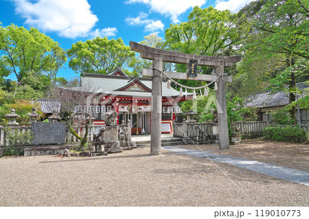 【機物神社】 大阪府交野市倉治 【機物神社】 大阪府交野市倉治 119010773