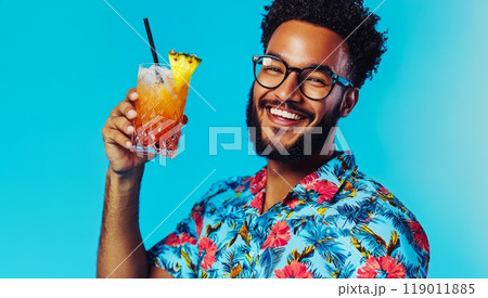 フレッシュドリンクと笑顔 フレッシュドリンクと笑顔 119011885