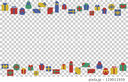 聖誕禮物線框 119011939