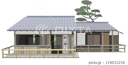 松下村塾　観光地イラストアイコン 119012258