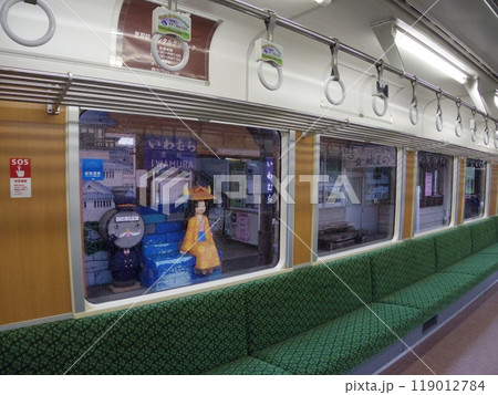 明知鉄道 運転台からの車窓(岩村駅) 明知鉄道 運転台からの車窓(岩村駅) 119012784