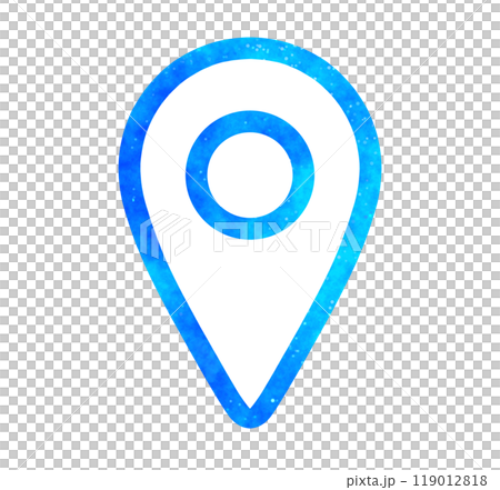 Blue starry sky | Map icon 119012818