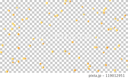 簡單的舞蹈五彩紙屑撒上金箔 119012951