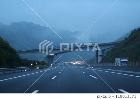 朝霧・モーニングクルーズ・新東名高速【静岡県浜松市】 119013373