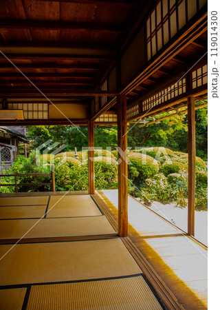 【京都風景】詩仙堂　落ち着きのある庭 119014300