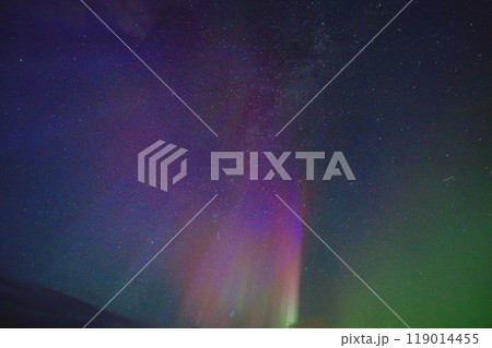 アイスランドで見たオーロラ アイスランドで見たオーロラ 119014455
