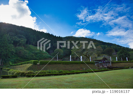 一乗谷朝倉氏遺跡ー彼岸花の秋 一乗谷朝倉氏遺跡ー彼岸花の秋 119016137