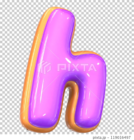 Number With Font 3D Render 119016497