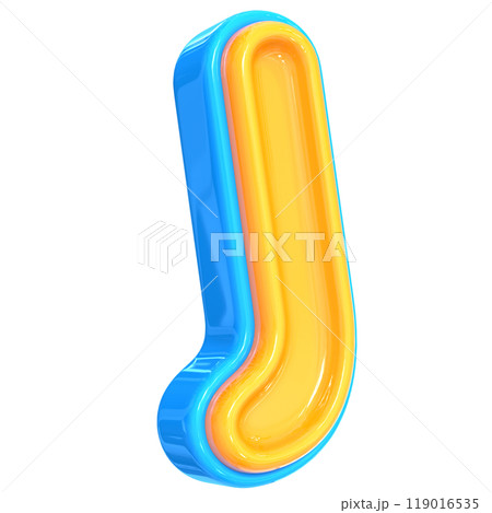 Number With Font 3D Render 119016535