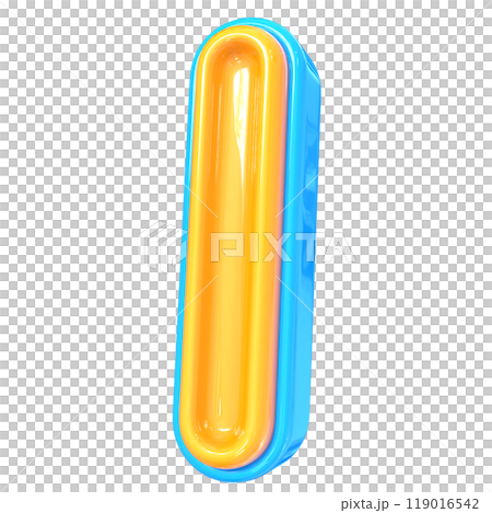 Number With Font 3D Render 119016542