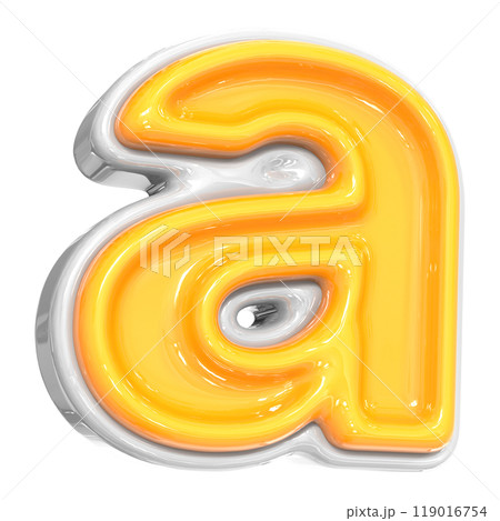 Number With Font 3D Render 119016754