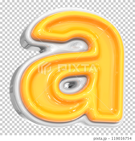 Number With Font 3D Render 119016754