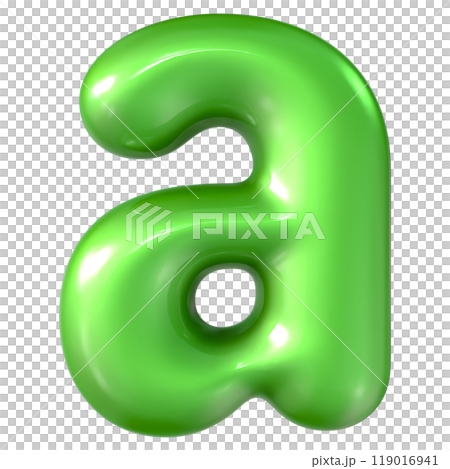 Number With Font 3D Render 119016941