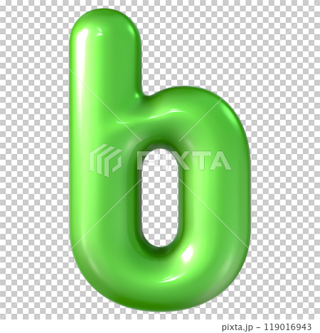 Number With Font 3D Render 119016943