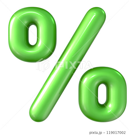 Number With Font 3D Render Number With Font 3D Render 119017002