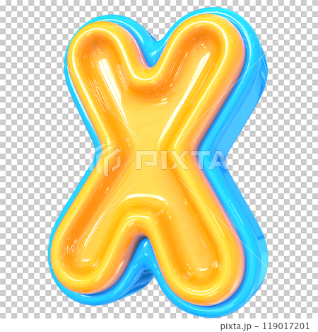 Number With Font 3D Render Number With Font 3D Render 119017201