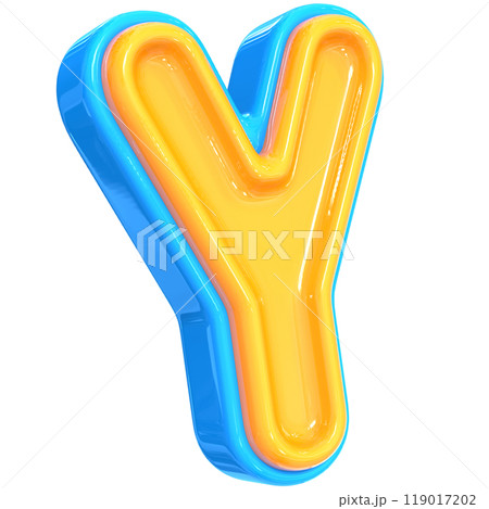 Number With Font 3D Render 119017202