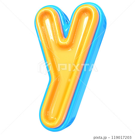 Number With Font 3D Render Number With Font 3D Render 119017203