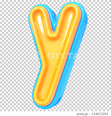 Number With Font 3D Render Number With Font 3D Render 119017203