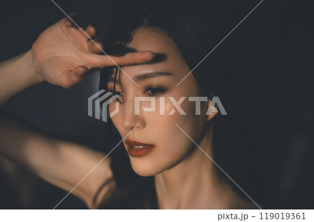 若い女性のビューティーポートレート 若い女性のビューティーポートレート 119019361