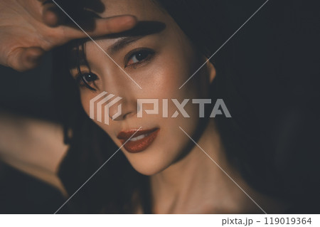 若い女性のビューティーポートレート 若い女性のビューティーポートレート 119019364