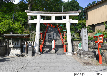 足利織姫神社・一の鳥居(男坂)【栃木県足利市】 足利織姫神社・一の鳥居(男坂)【栃木県足利市】 119020528