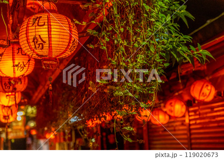 台湾の九份 119020673