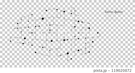 幾何学 抽象 四角形 回路 科学 背景 透過 幾何学 抽象 四角形 回路 科学 背景 透過 119020872