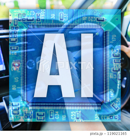 AI による 配車 マッチング 技術 の 発展 【 ライドシェア の イメージ 】 119021165