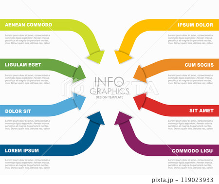 Infographic design template with place for your data. Vector illustration. Infographic design template with place for your data. Vector illustration. 119023933