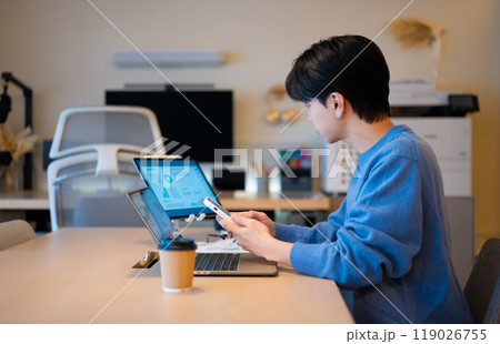 メンズポートレート 119026755