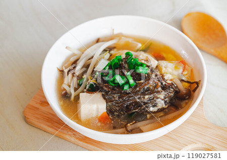 もずくの中華スープ もずくの中華スープ 119027581